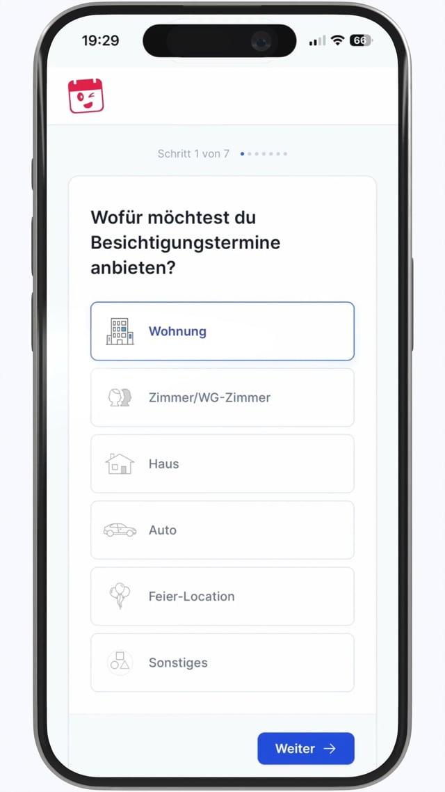 Vorschau des Besichtigungstermine.com Demo-Videos
